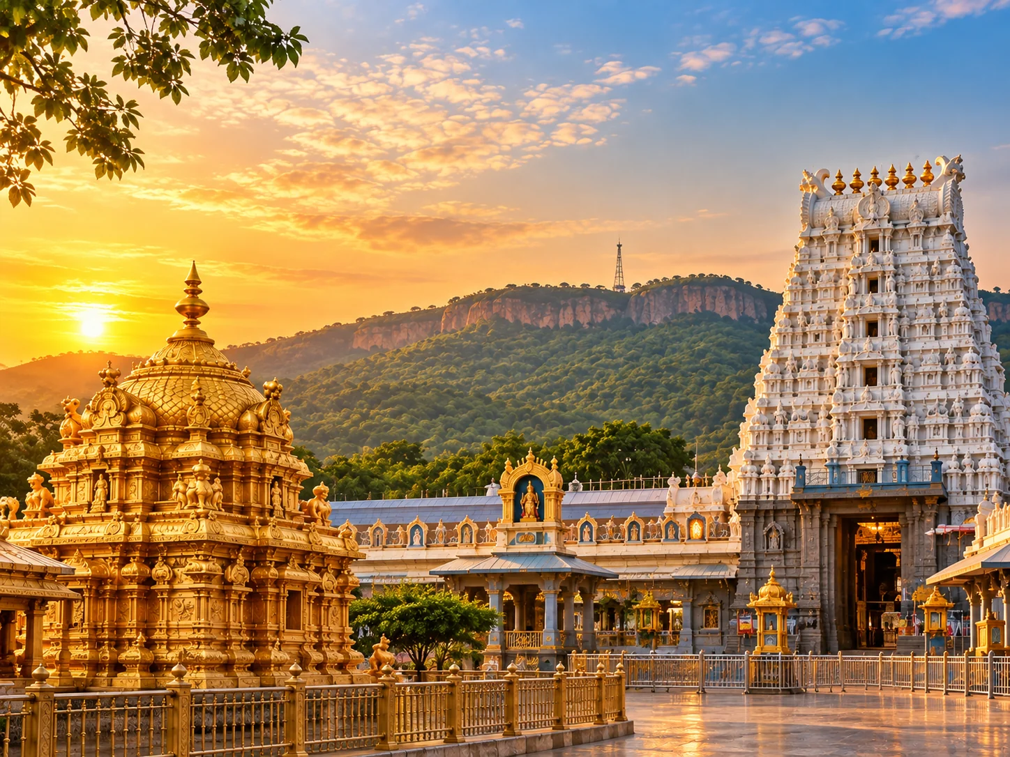 Tirupati Airport to Tirumala Hill Top