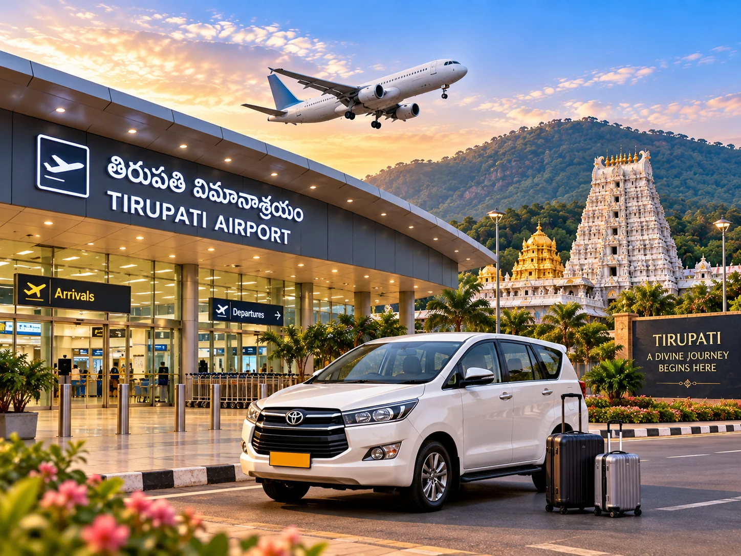 Tirupati Airport to Tirupati City Hotels